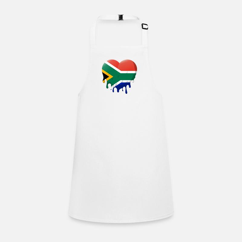 Drapeau de l’Afrique du Sud Drapeau sud-africain Tablier Enfant