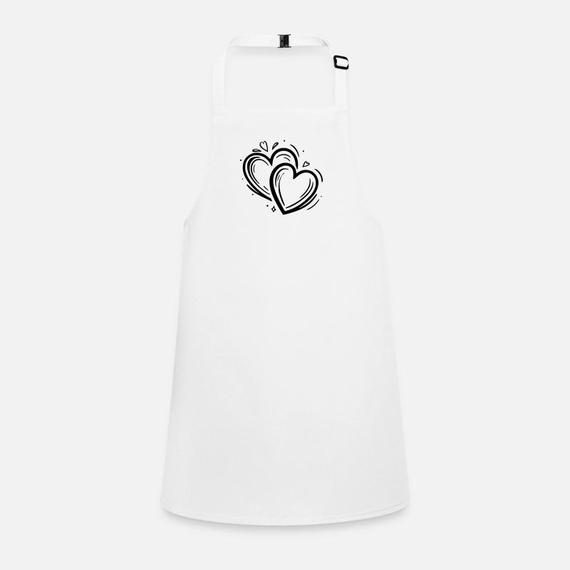 2 Hearts Decor Children's Apron