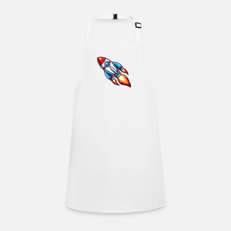 rakete Schürze für Kinder