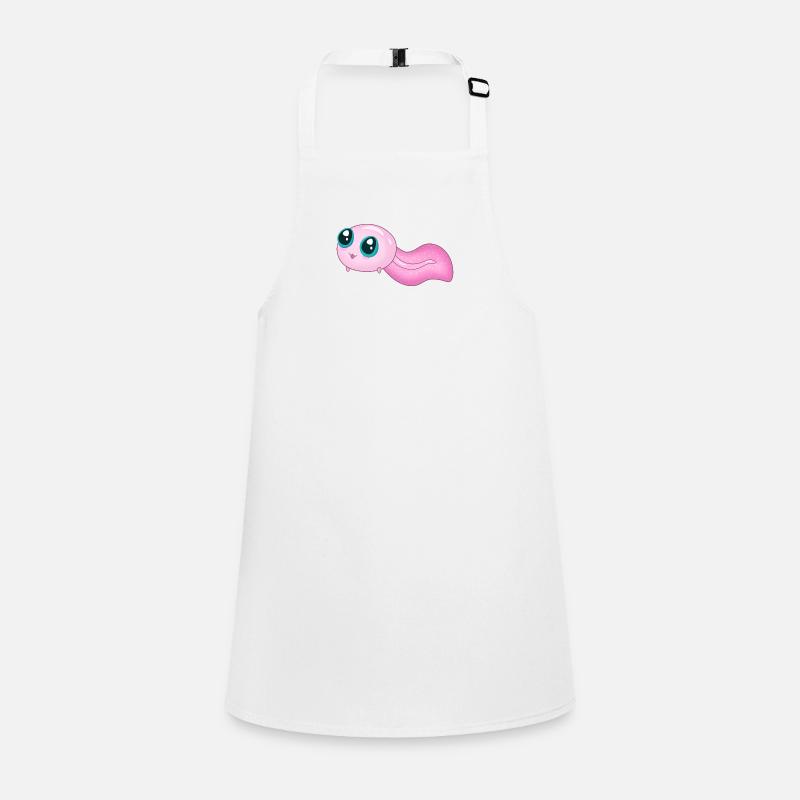 Cute Pink Tadpole Children's Apron