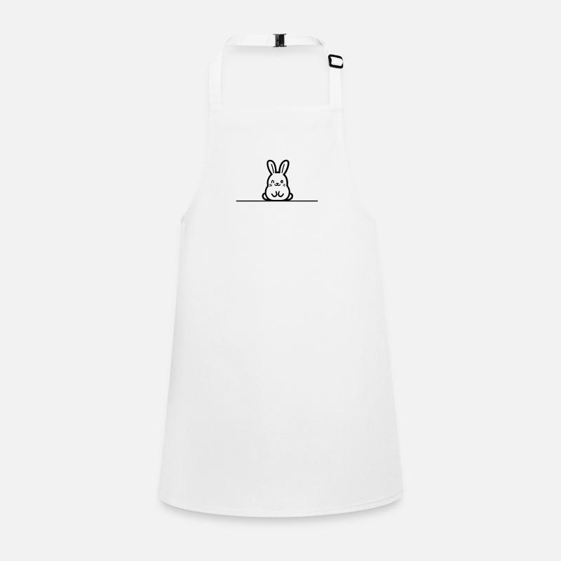 Lapin Pâques Tablier Enfant