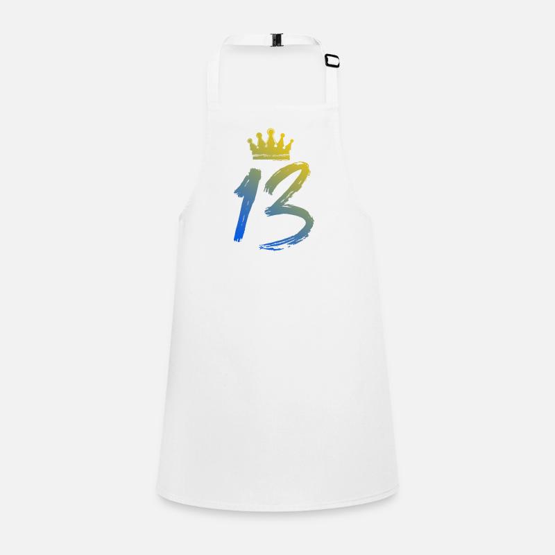 13 Couronne numérique Tablier Enfant