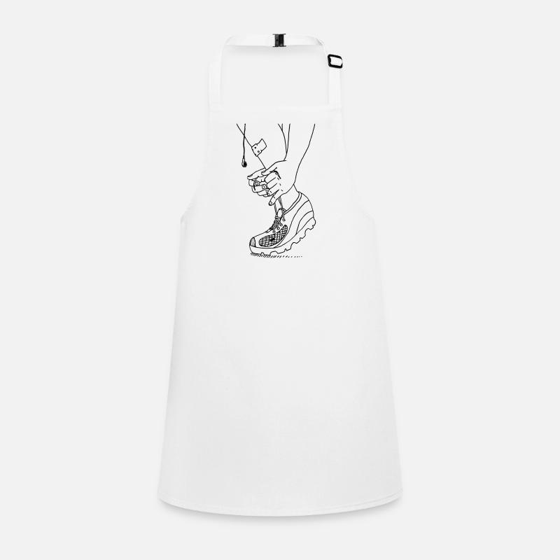 Time to run Schürze für Kinder