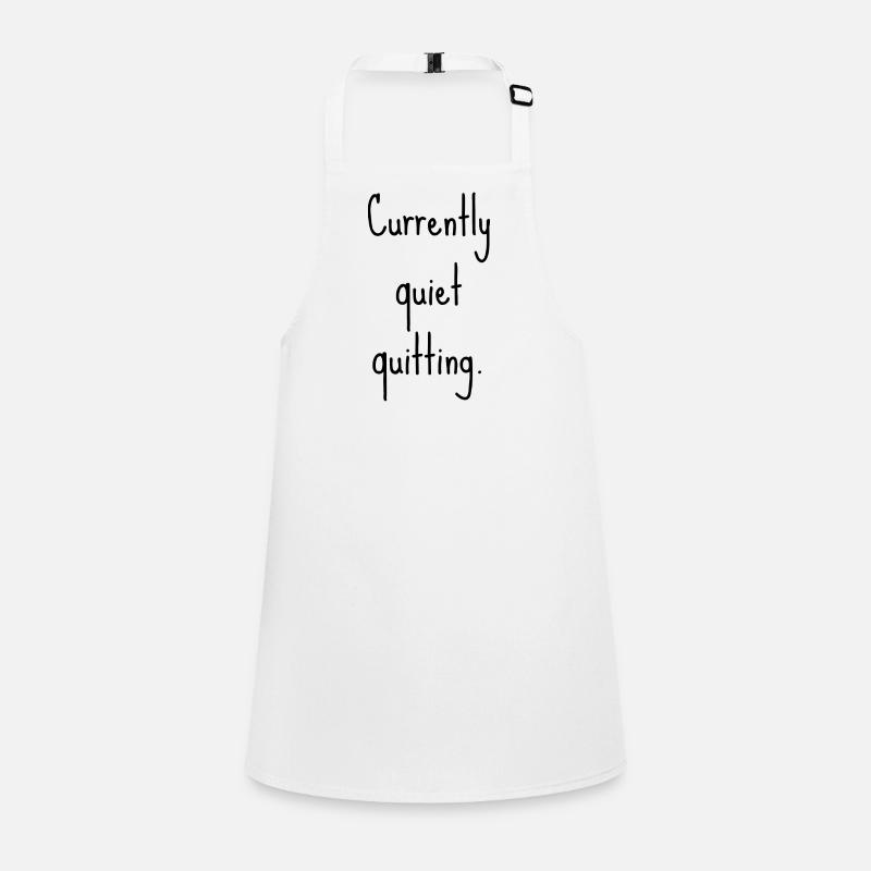 Quiet quitting | Silent resignation Children's Apron