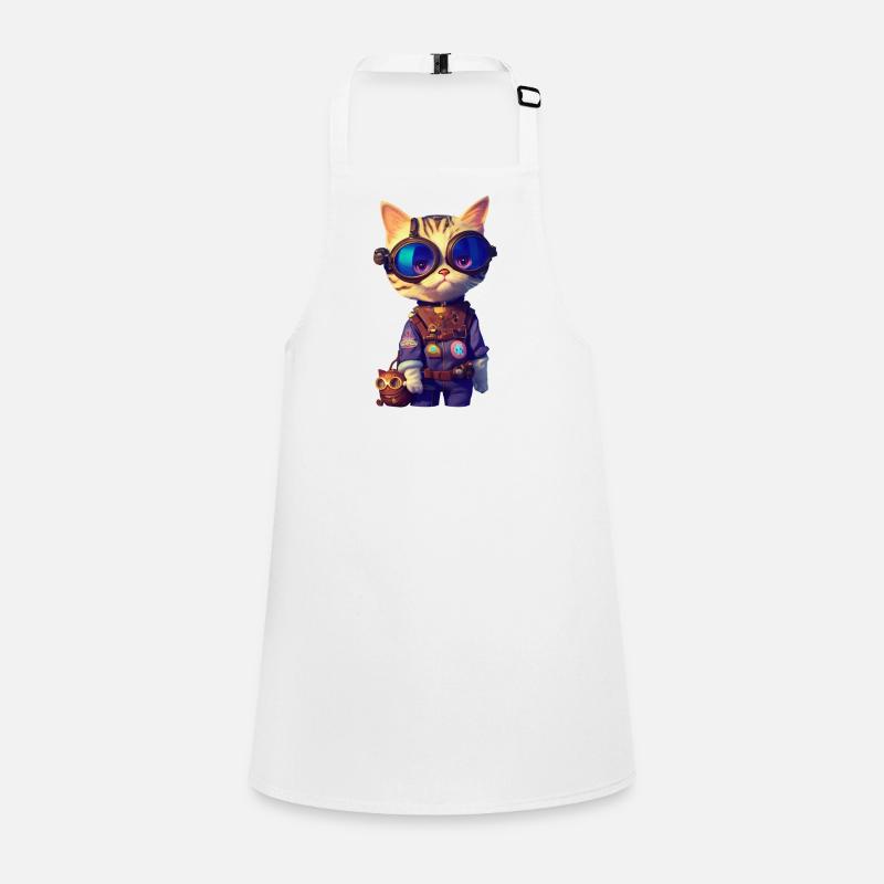 Chat aviateur Tablier Enfant