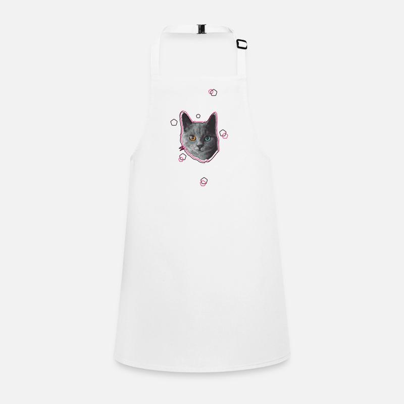 Katze Schürze für Kinder
