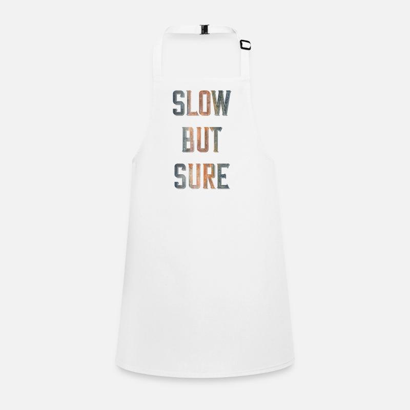 Langsam aber sicher Schürze für Kinder