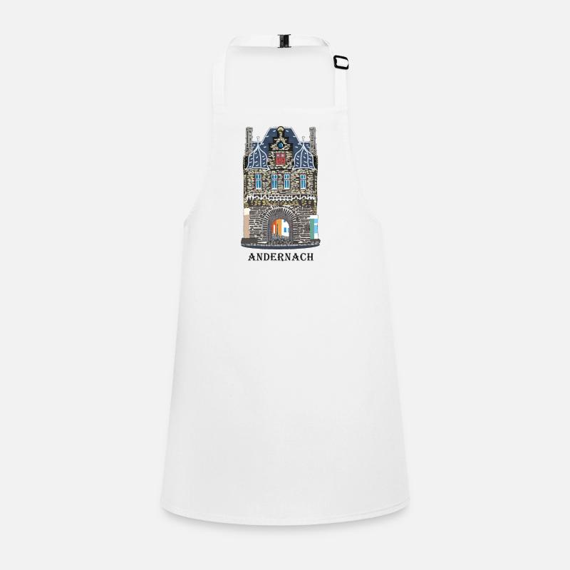 Andernach, iconic Rhine Gate, Germany Children's Apron