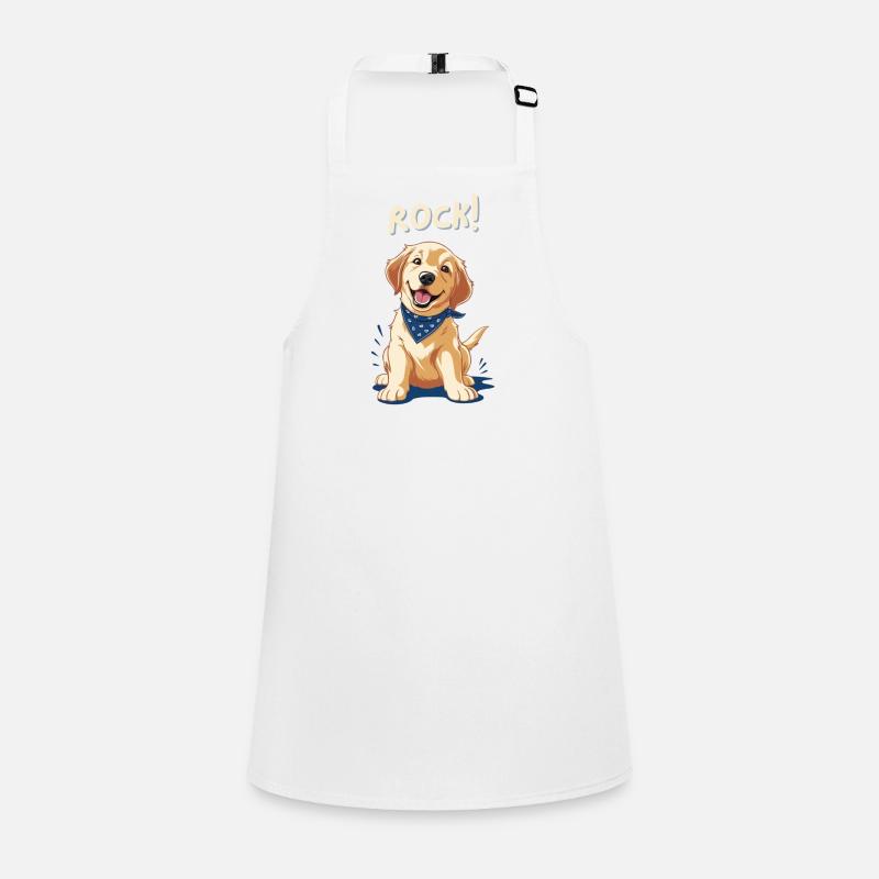 Mignon chiot chien labrador - jupe Tablier Enfant