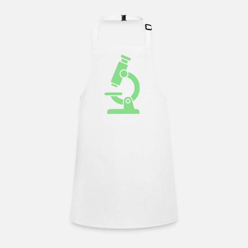Microscope Icon Modern Children's Apron