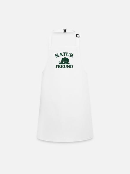 Nature lover - Children's Apron - white - Front