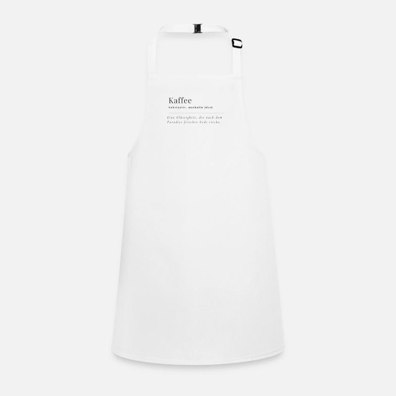 kaffee Schürze für Kinder