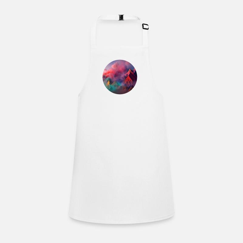 Colourful mountains Children's Apron