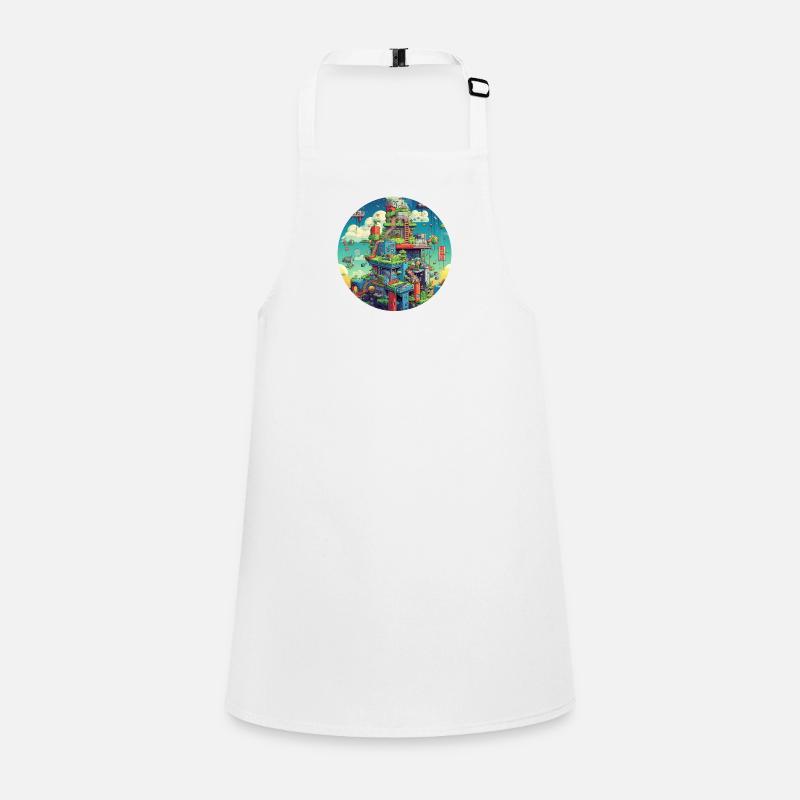 Fun with pixel video games Children's Apron