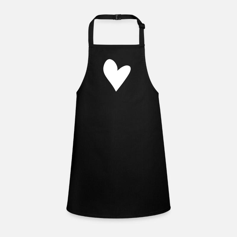 herz symbol form liebe Schürze für Kinder