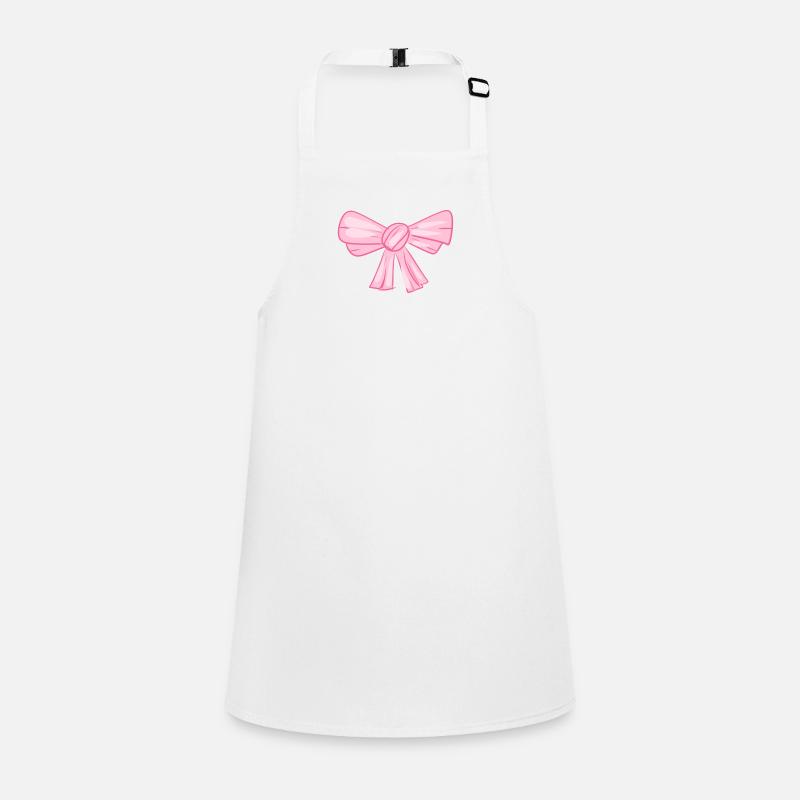 symbole de ruban rose mouche Tablier Enfant
