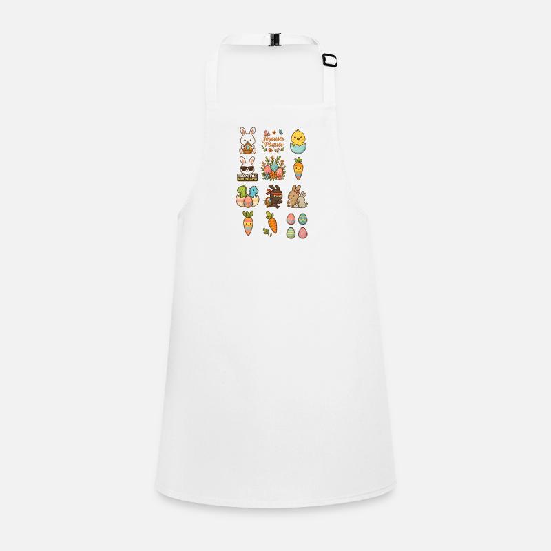 Easter-themed illustration set Children's Apron