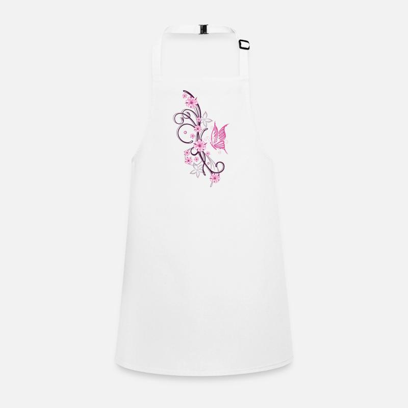 Cherry Blossom Flowers Spring Sakura Children's Apron