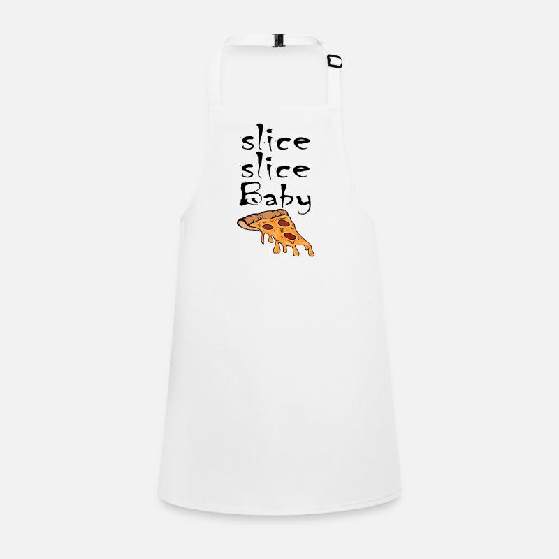 Slice Slice Baby Pizzastück Schürze für Kinder