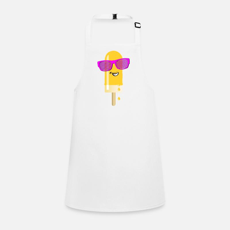 Popsicles Summer Heat Lunettes de soleil joyeuses Tablier Enfant