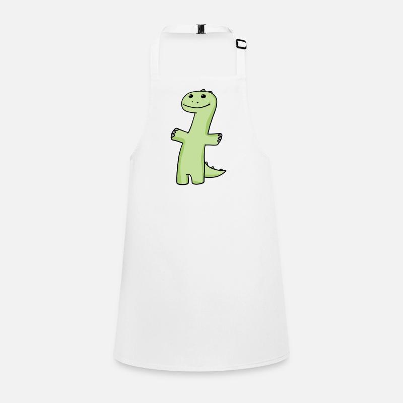 Vert dinosaure Tablier Enfant