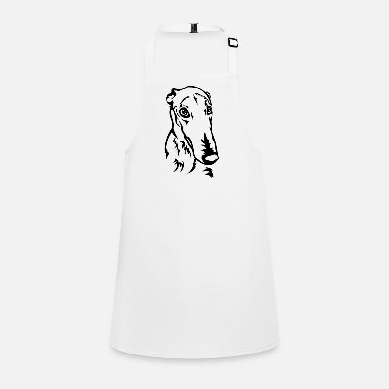 Greyhound Head Children's Apron