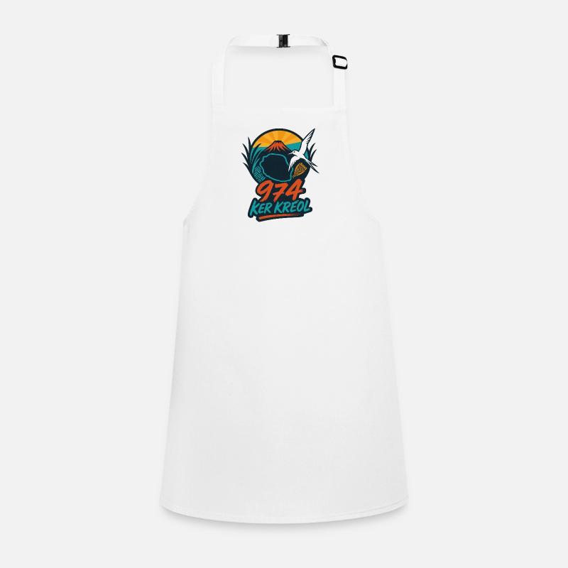 Iconic Ker Kreol 974 Island 03 Children's Apron