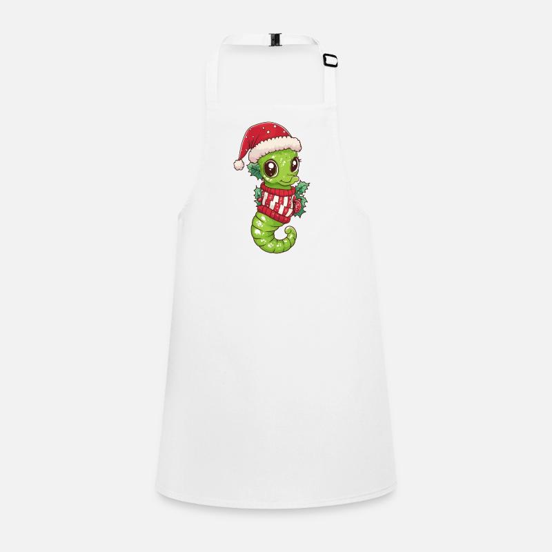 Noël de l’hippocampe Tablier Enfant