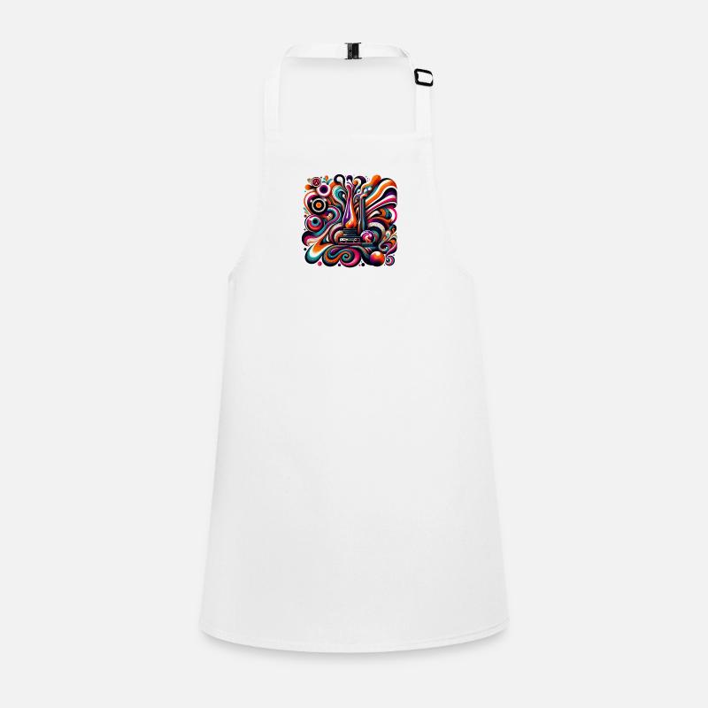 Psychedelic Retro Fusion Children's Apron