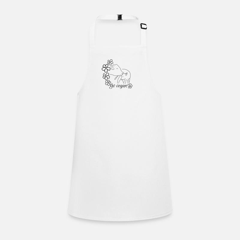 Go vegan-Mutterliebe Kuh Schürze für Kinder