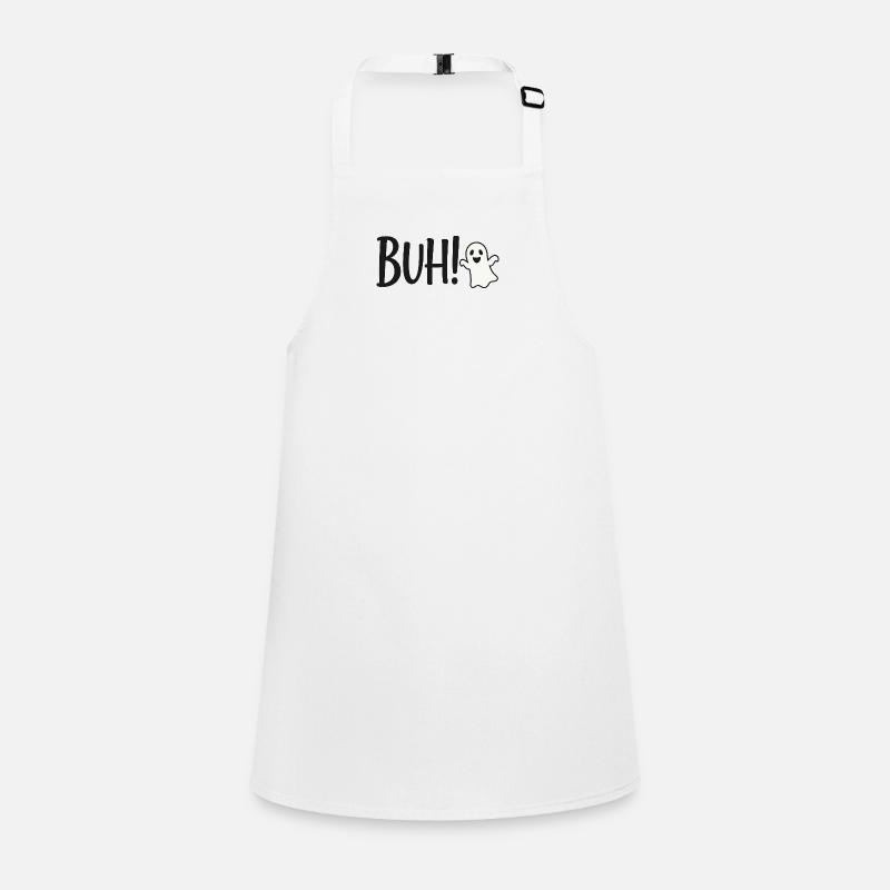 Design ludique Boo Halloween Tablier Enfant