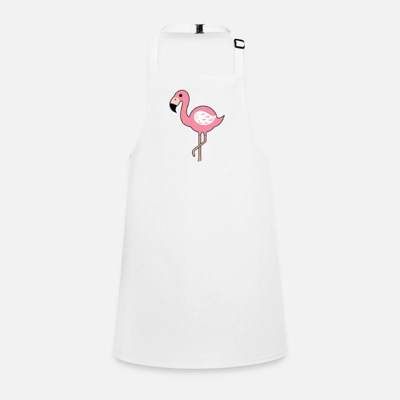 Flamingo Geschenkidee rosa pink rosarot Schürze für Kinder
