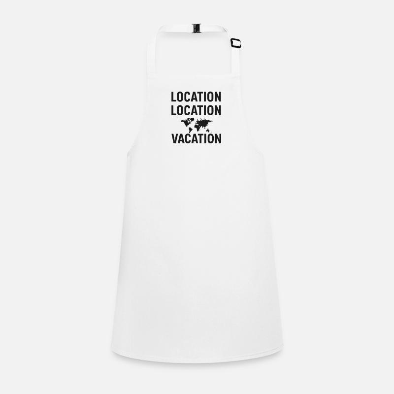 Location Location Vacation Children's Apron