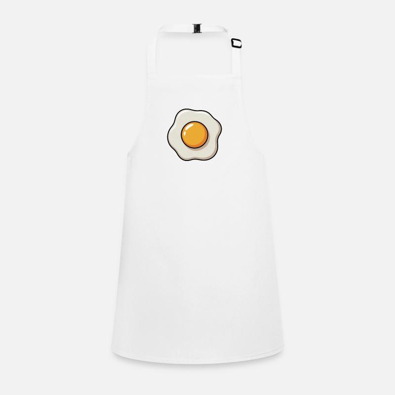 Fried Egg Graphic Egg yolk Egg whites Breakfast Children's Apron