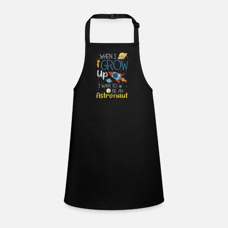 Space Stars Moon Children's Apron
