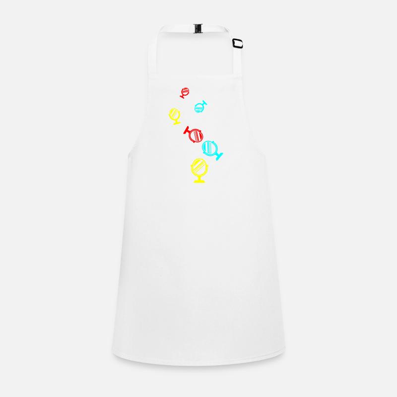 Mirror Icon Silhouette Children's Apron