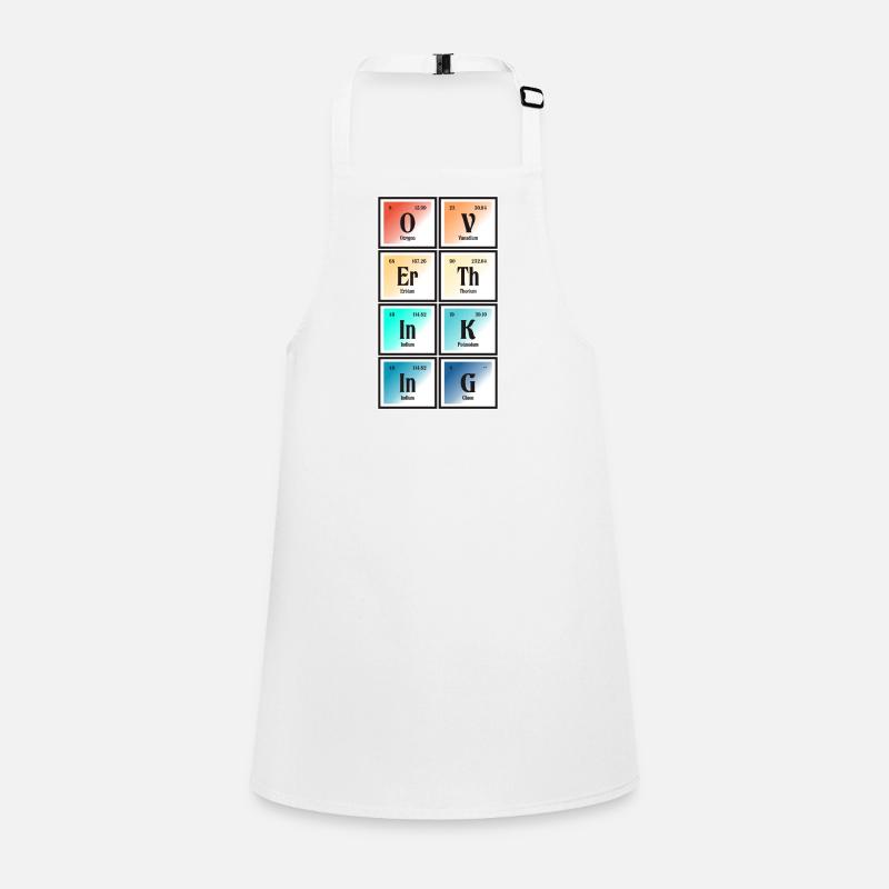 Overthingking | Periodic Table of Elements Children's Apron