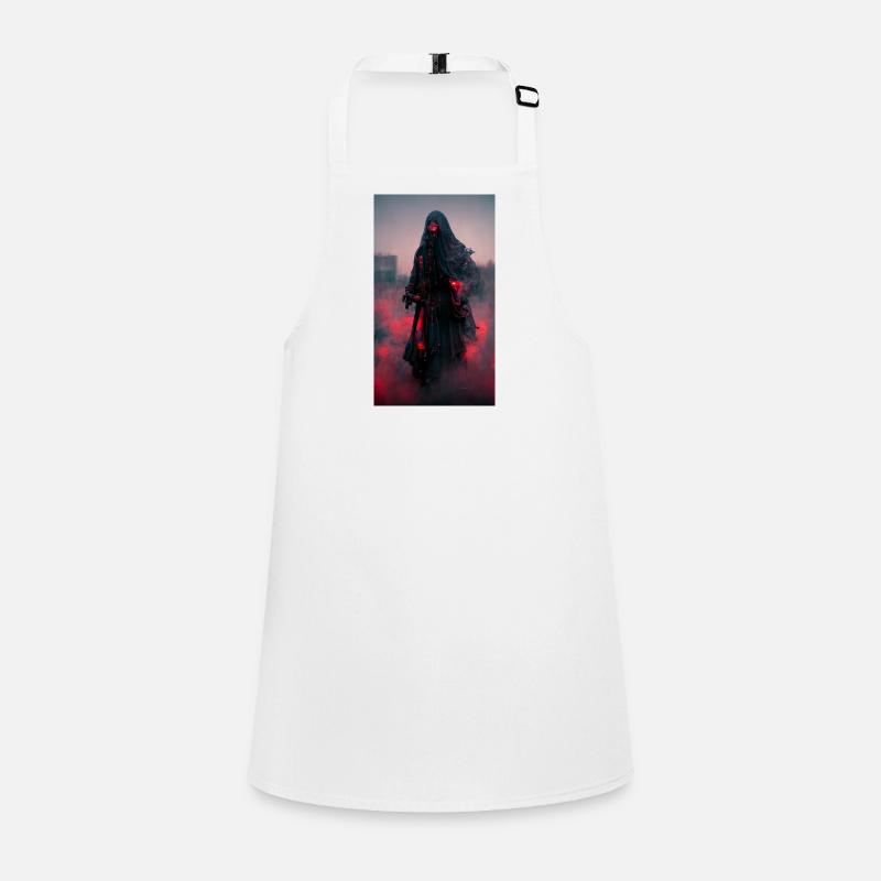 Red Grim reaper Children's Apron