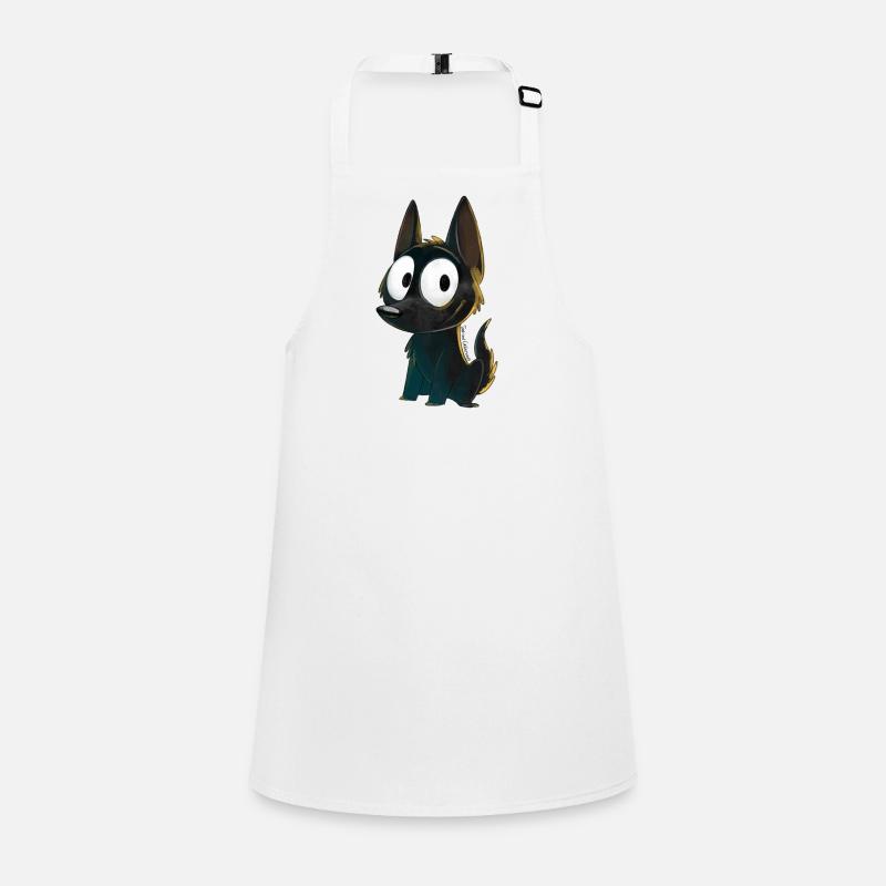 Kelpie noir Tablier Enfant