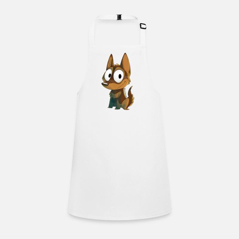 Kelpie chocolate and fire Children's Apron