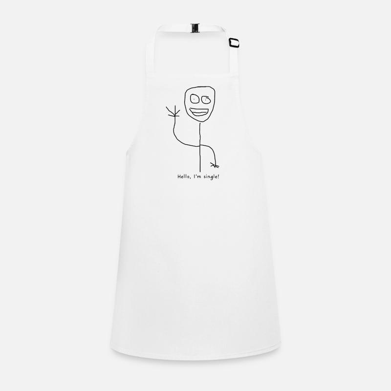 Hallo ich bin Single Flirten Schürze für Kinder