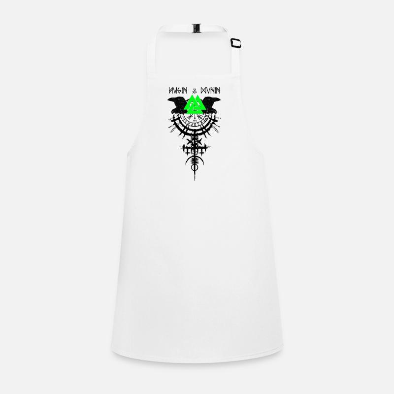Hugin and Munin Ravens Odin's Vikings & Celts Children's Apron