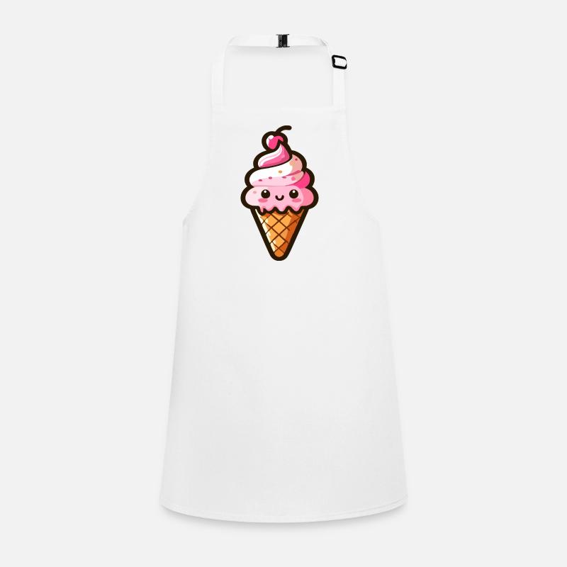 Cornet de glace a l'italienne mignonne Tablier Enfant