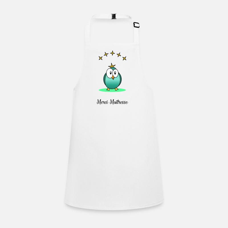 MAITRE. MAÎTRESSE. MERCI. MERCI MAÎTRESSE Tablier Enfant
