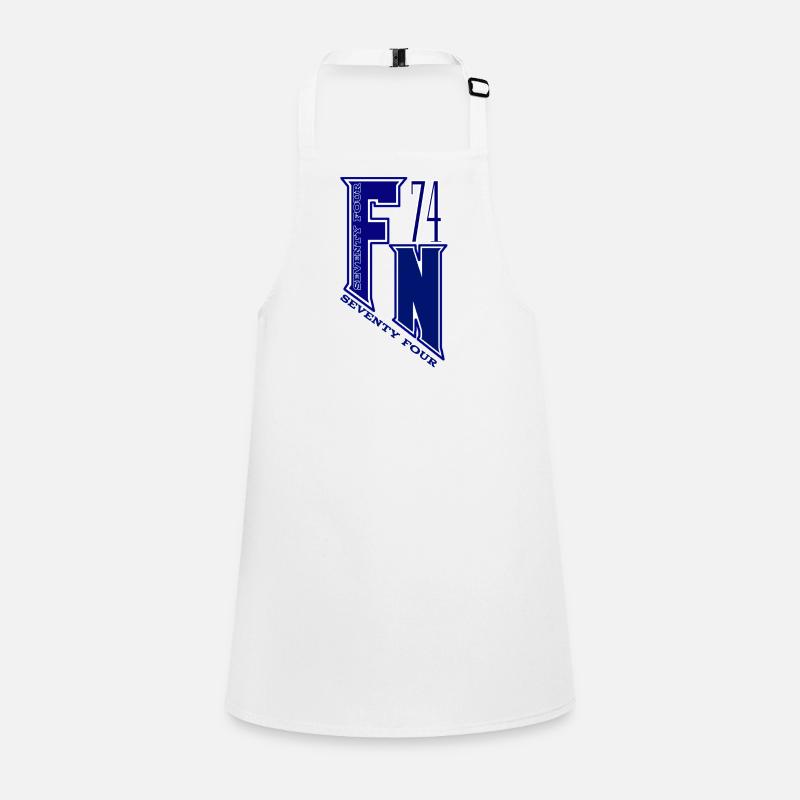 FN SEVENTY FOUR bleu Tablier Enfant