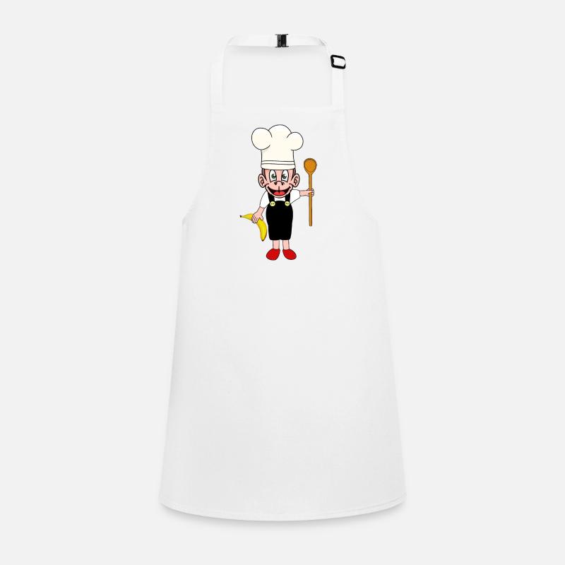 Monkey Bananas Chef de cuisine Chefs Cook Monkey Tablier Enfant