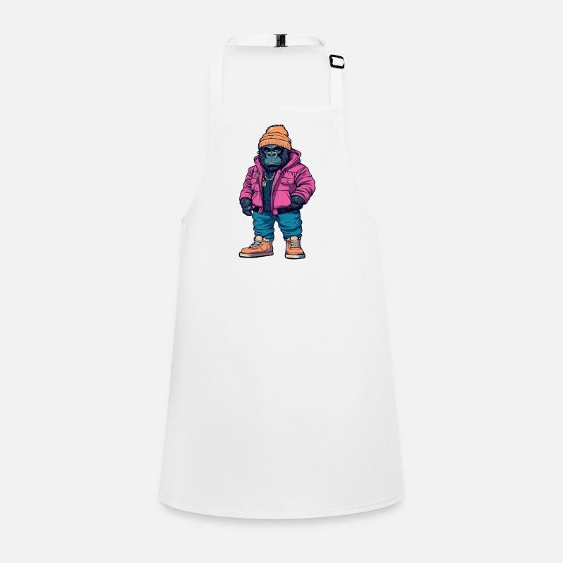 Mode d’hiver Gorilla Tablier Enfant