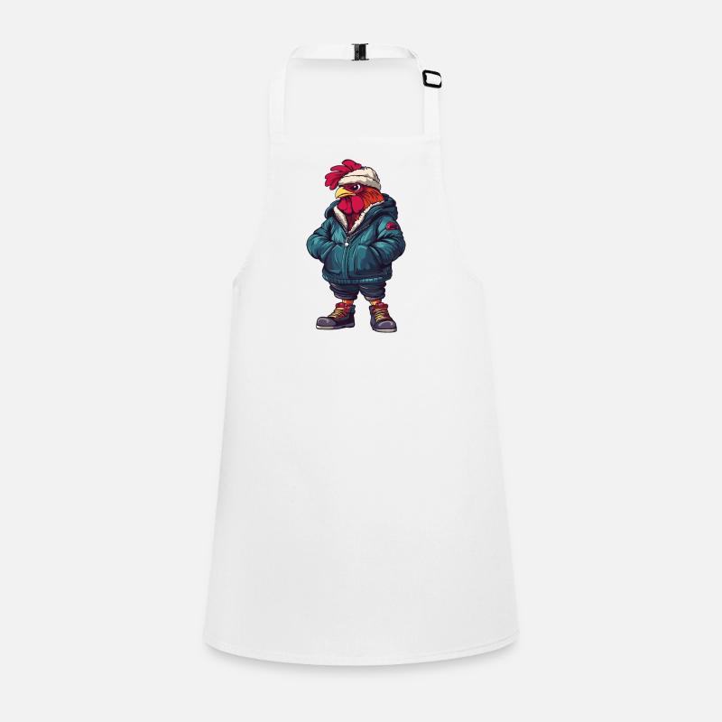 Coq Mode Hiver Tablier Enfant