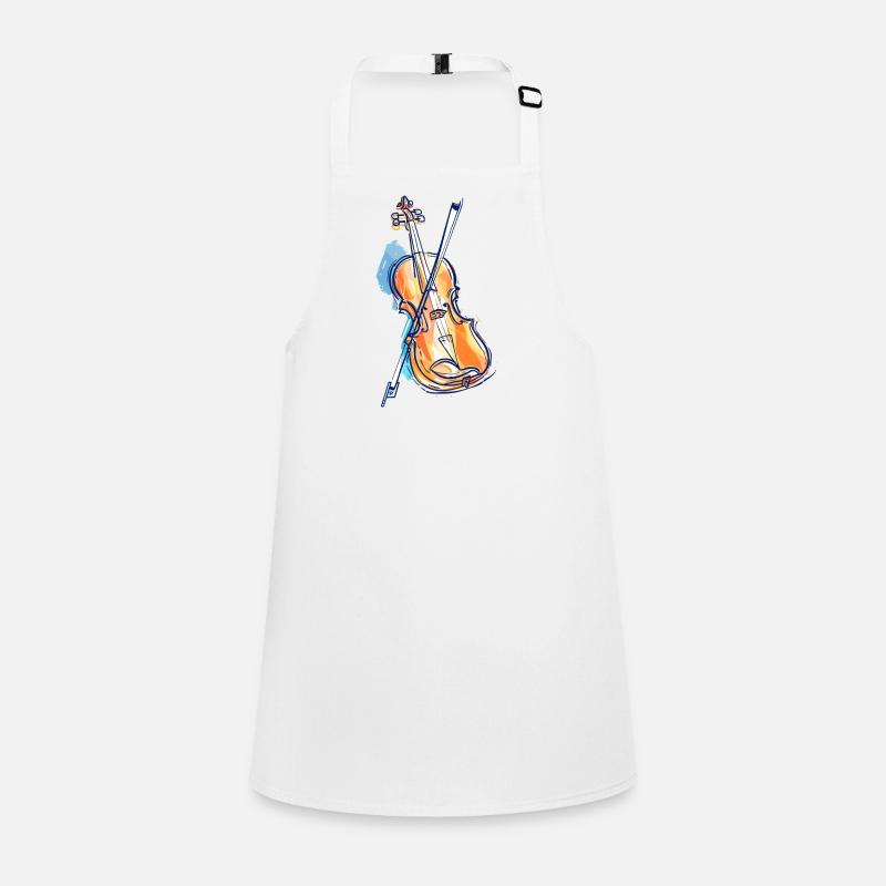Dessin de violon Tablier Enfant