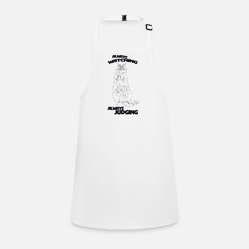 ALWAYS WATCHING, ALWAYS JUDGING Children's Apron